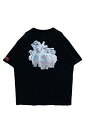 over print (オーバープリント) GHOST BUSTERS Tee 9 black
