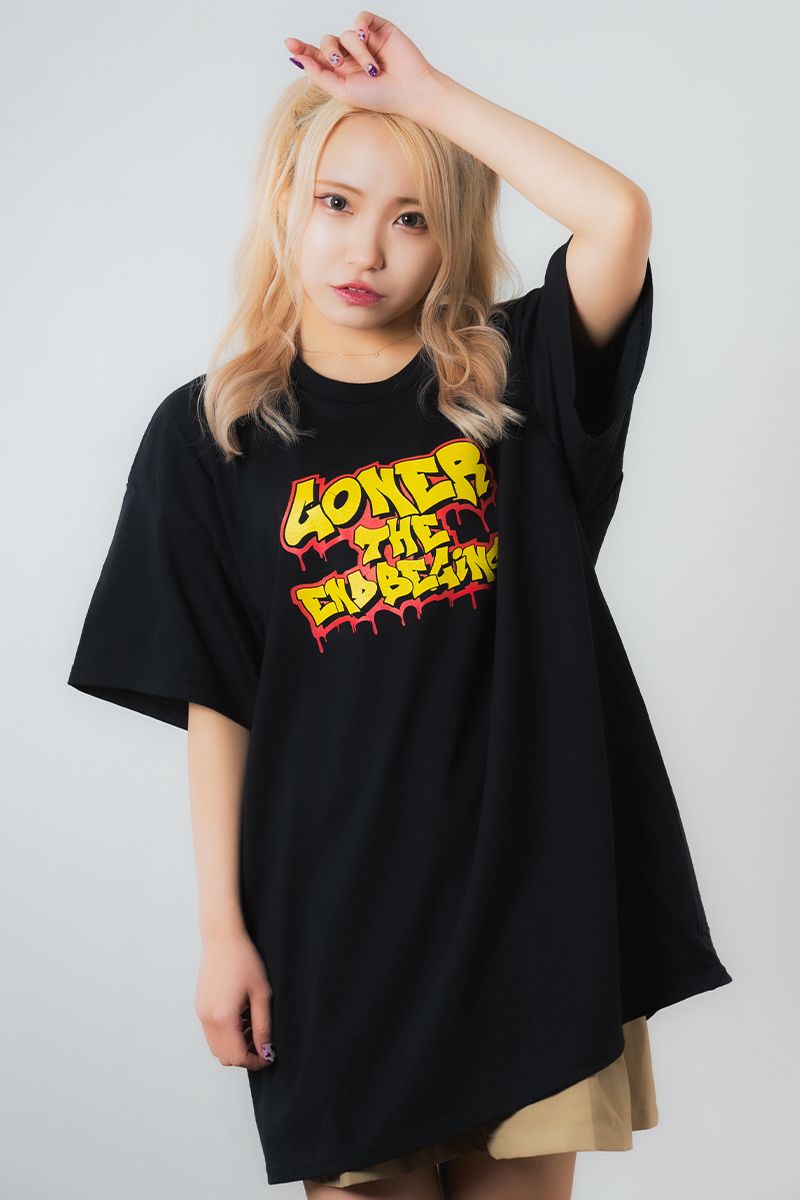 GoneR (Si[) Graffiti Logo T-Shirts Black