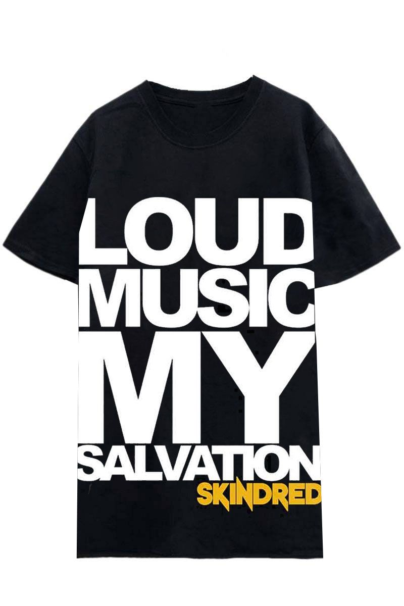 SKINDRED UNISEX T-SHIRT: LOUD MUSIC