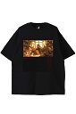 NOTBADCAT (ノットバッドキャット) 猫を撫でないと出られない部屋 Tee BLACK