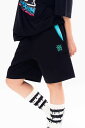 MAGICAL MOSH MISFITS (マジカルモッシュミスフィッツ) 楽チン MOSH SHORTS BLACK