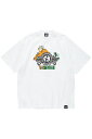 TOY MACHINE×ROLLING CRADLE SECT & TURTLE BOY & RC LOGO SST WHITE