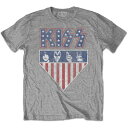 KISS ユニセックスTシャツ: Stars And Stripes