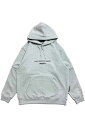 over print (オーバープリント) Arm Zip Hoodie ASH GRAY