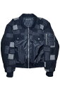A Good Bad Influence(アグッドバッドインフルエンス) Hand Patched Docking Jacket