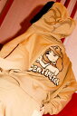 CENTIMETER×GALFY (ガルフィー) zip hoodie - Brown
