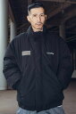 Subciety (サブサエティ) IN-HOOD PADDED JKT - Black