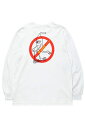 TOY MACHINE (トイマシーン) NO SCOOTER LONG TEE - White