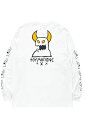 TOY MACHINE (トイマシーン) SKETCHY MONSTER LONG - White