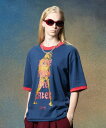 glamb(グラム)GB0225/CS20 : Reversible T-Shirt / リバーシブルTシャツ - Navy