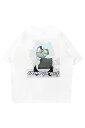 over print (オーバープリント) Satan Tee *COTOH - White