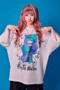 寝田ルネ×PSYCHO NATION (サイコネーション) ゾンビ TEE - White