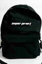 over print (オーバープリント) Satan BACKPACK - Bkack