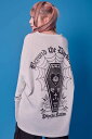 PSYCHO NATION(サイコネーション)袖メッシュコフィン TEE - White