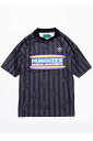 MAGICAL MOSH MISFITS (マジカルモッシュミスフィッツ) TEAM MUNCHIES SOCCER SHIRT - Black