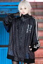 LISTEN FLAVOR (リッスン・フレーバー) 平成レオパード2WAYジャージ - Black