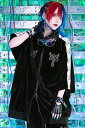 LISTEN FLAVOR (リッスン・フレーバー) 天界のベロア半袖ジャージ- Black