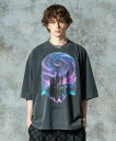 glamb(グラム)GB0325/CS05 : Villain's Castle T-shirt / ヴィランズキャッスルTシャツ - Black