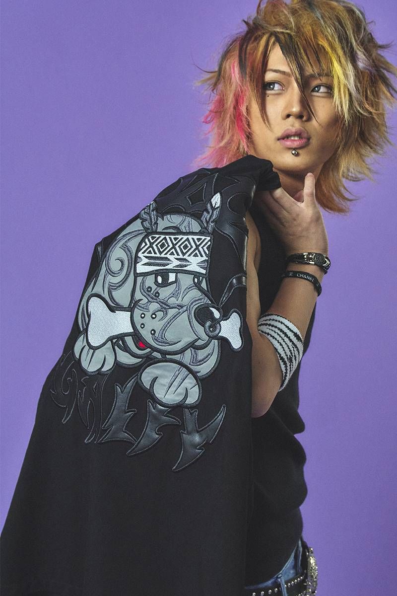 GALFY (ガルフィー) 部族長シャツ - Black