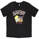 【MACHINE GUN KELLY Unisex Stone Wash バンドTシャツ: Sad Boy - BLACK