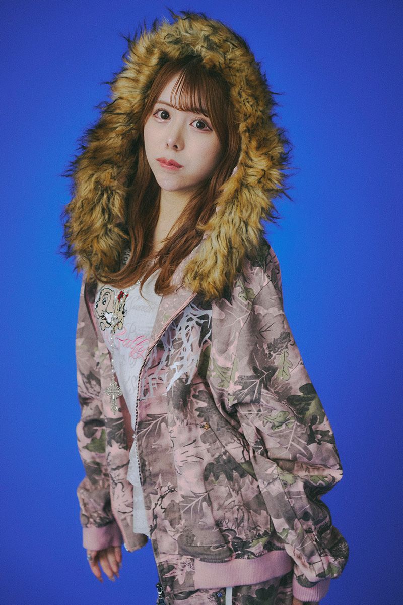 GALFY(ガルフィー)森林パーカー - Pink