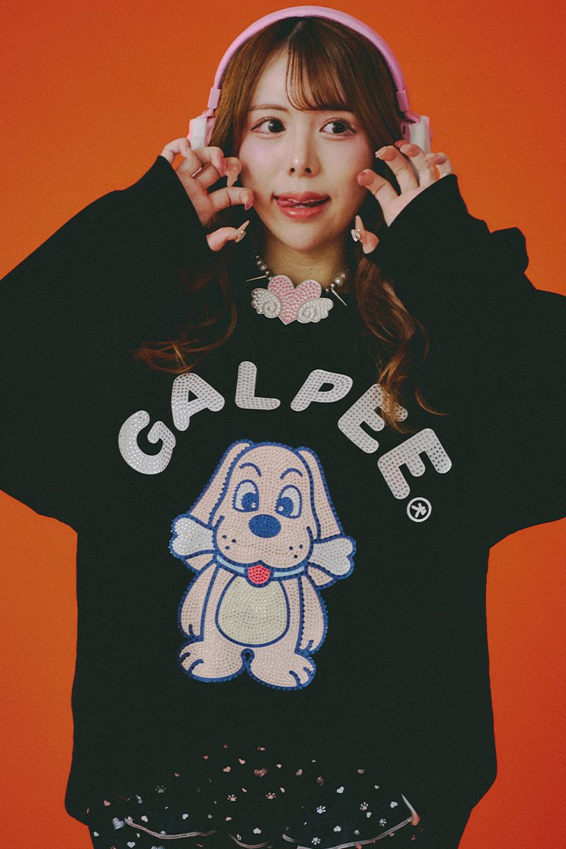 GALFY(ガルフィー)光るGALPE ロンTee - Black(4)