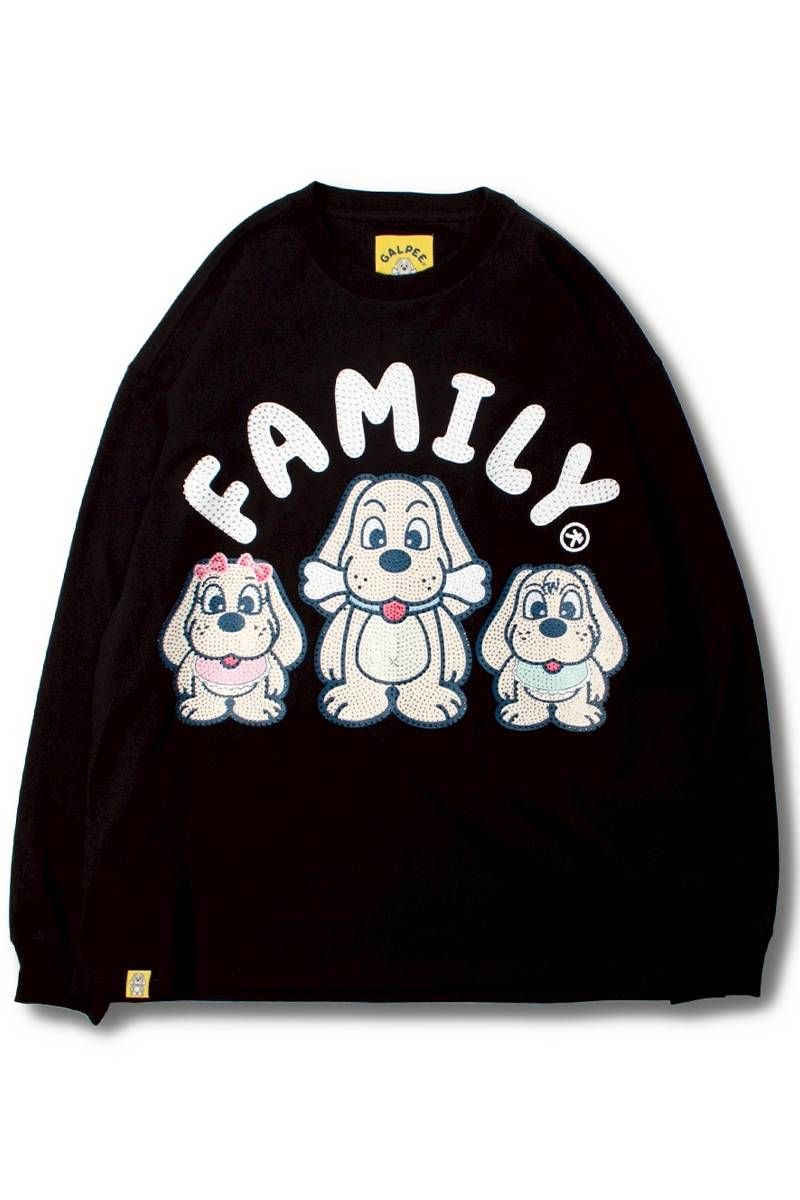 GALFY(ガルフィー)光るGALPEE family ロンTee -...(4)