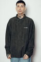 Subciety (サブサエティ) Blurred shirt - Olive
