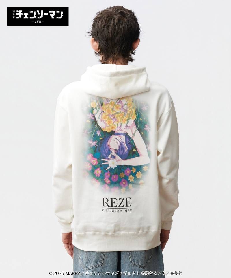 チェンソーマンxglamb(グラム) Reze Hoodie / レゼフーディ - White