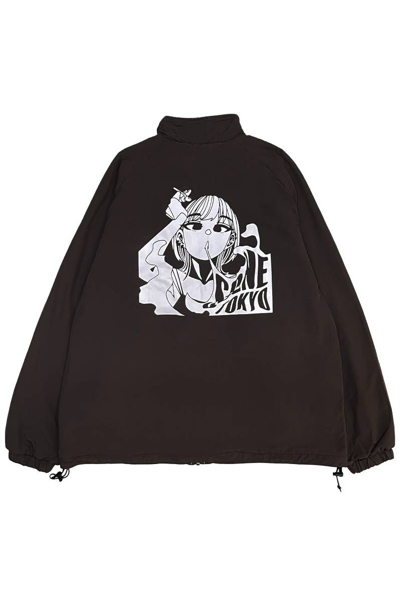 SCENE TOKYO (シーントウキョウ) reversible boa jacket - Brown