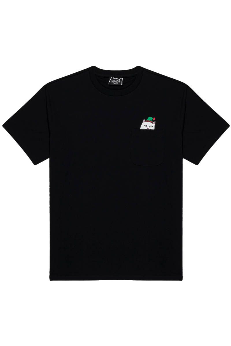 RIPNDIP (åץǥå) Lord Nermal Elf Pocket Tee - Black