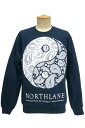 NORTHLANE Yin Yang Heather Blue - Crewneck