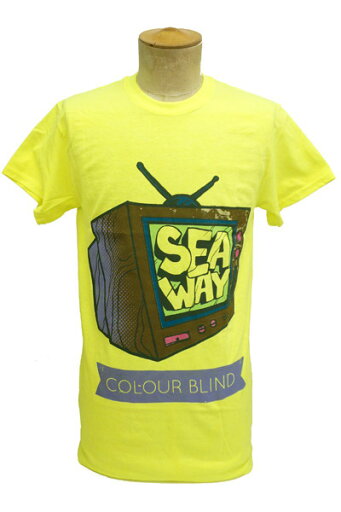 SEAWAY Colour Blind TV Logo Yellow - T-Shirt SEAWAY Colour Blind TV Logo Yellow - T-Shirt
