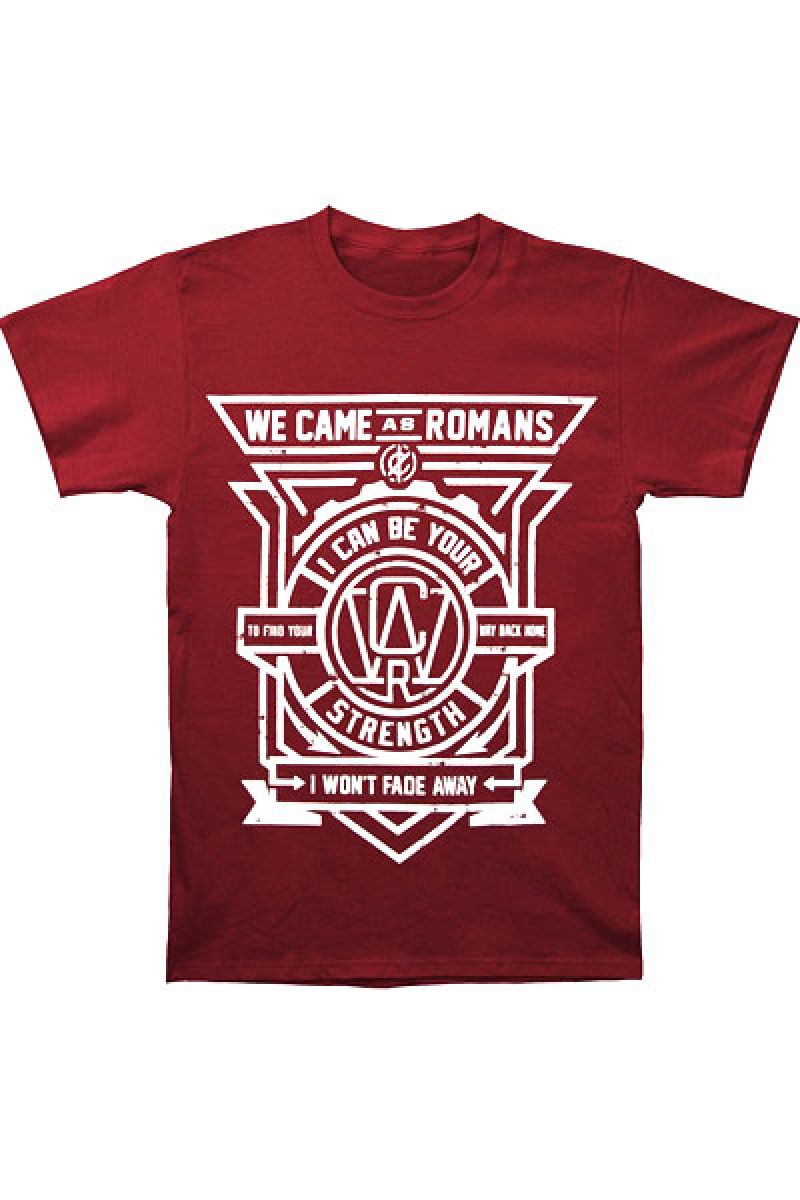 WE CAME AS ROMANS Conquer Maroon - T-Shirt 1