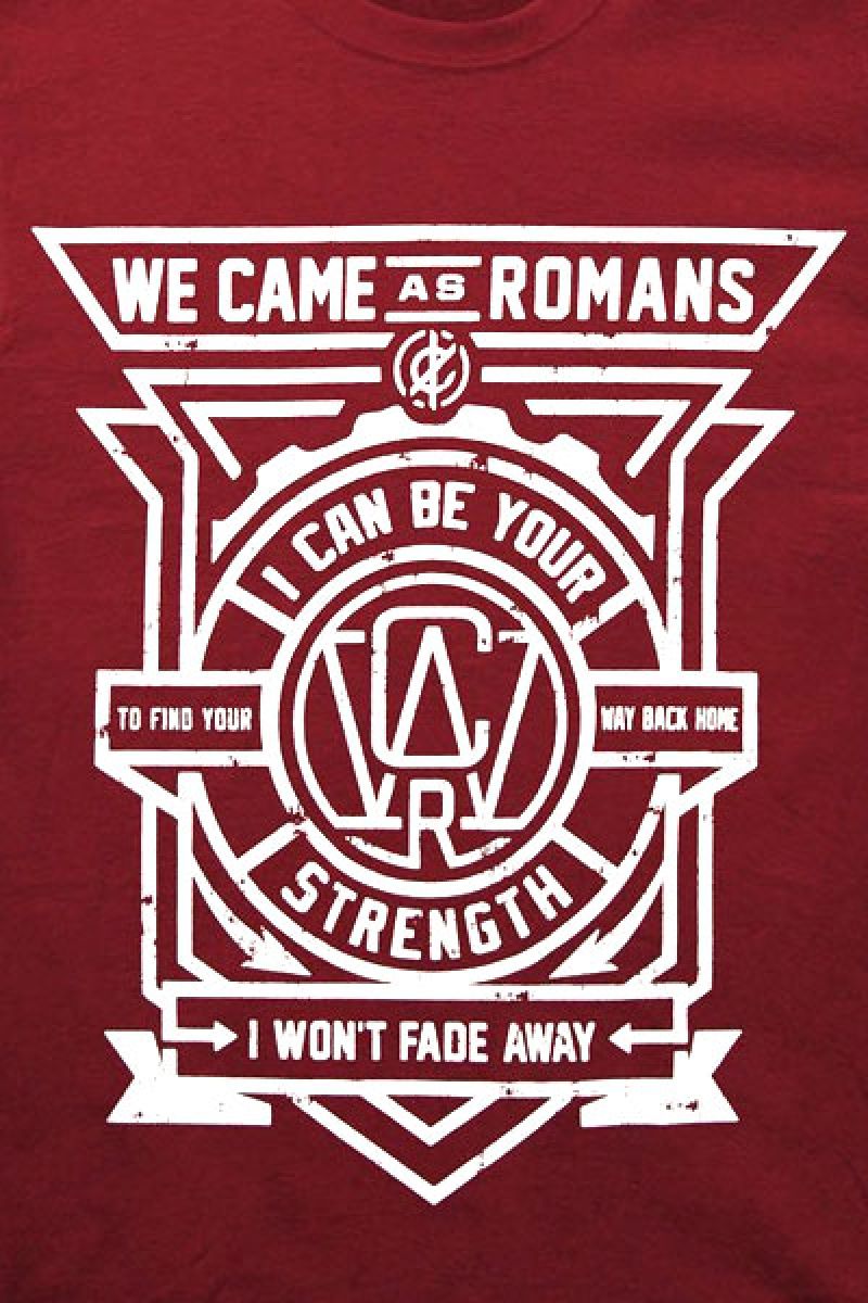 WE CAME AS ROMANS Conquer Maroon - T-Shirt 2