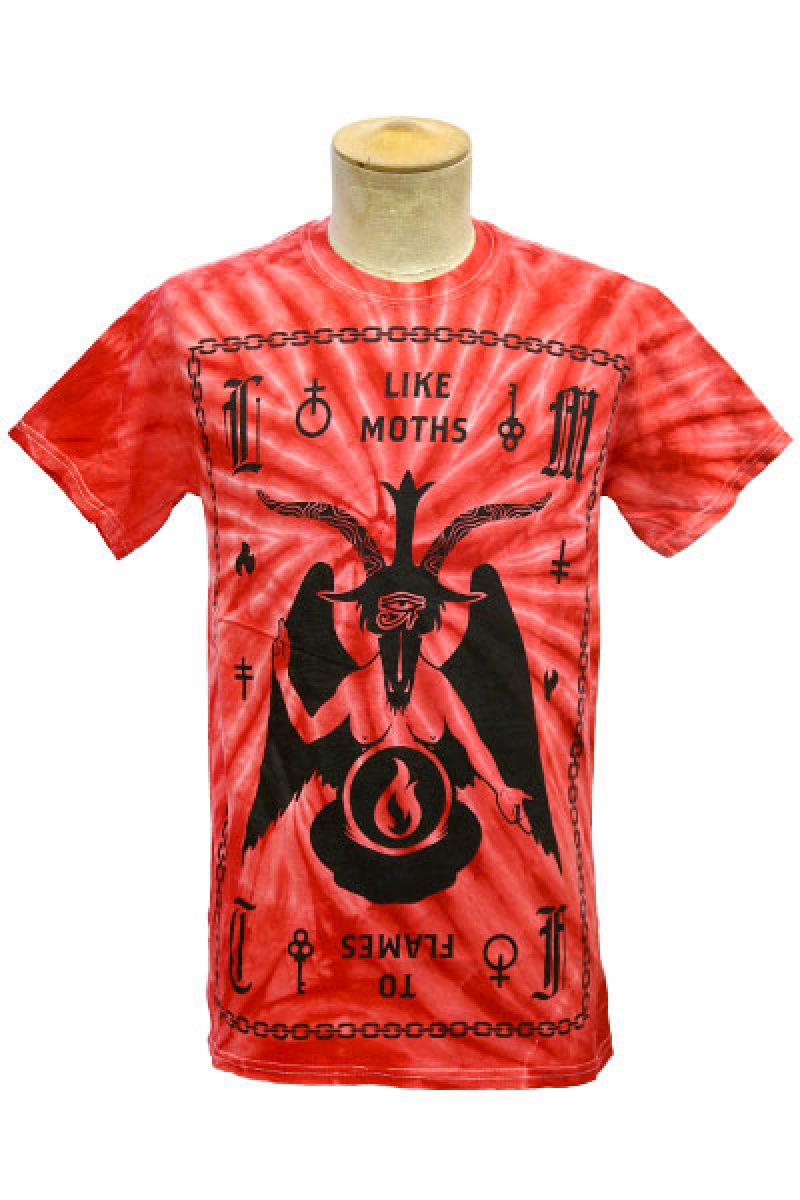 LIKE MOTHS TO FLAMES Devil Tie Dye