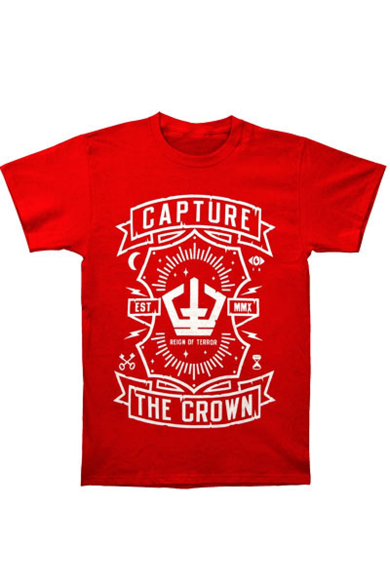 CAPTURE THE CROWN Banners Red - T-Shirt