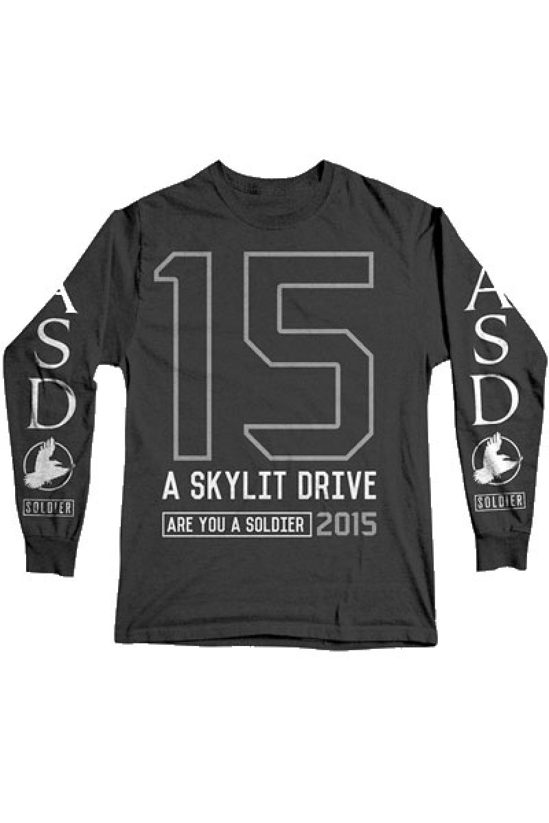 A SKYLIT DRIVE Soldier Black - Long Sleeve Shirt