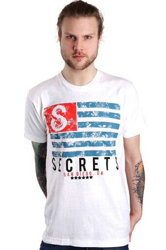 SECRETS Flag White - T-Shirt SECRETS Flag White - T-Shirt