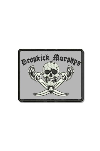 DROPKICK MURPHYS Jolly Roger Patch DROPKICK MURPHYS Jolly Roger Patch