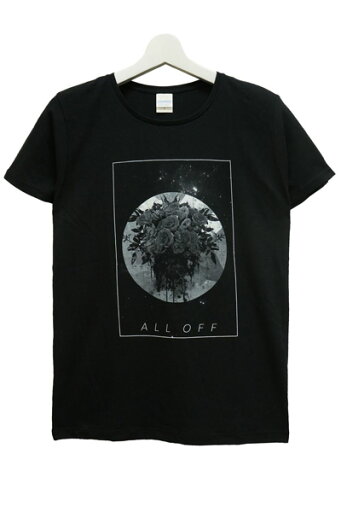 ALL OFF おつきT BLACK ALL OFF おつきT BLACK