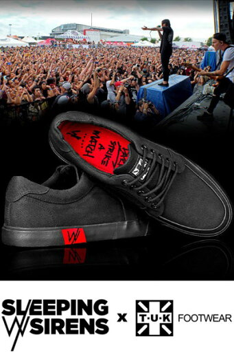 T.U.K. SHOES A9230 Sleeping With Sirens Core T.U.K. SHOES A9230 Sleeping With Sirens Core