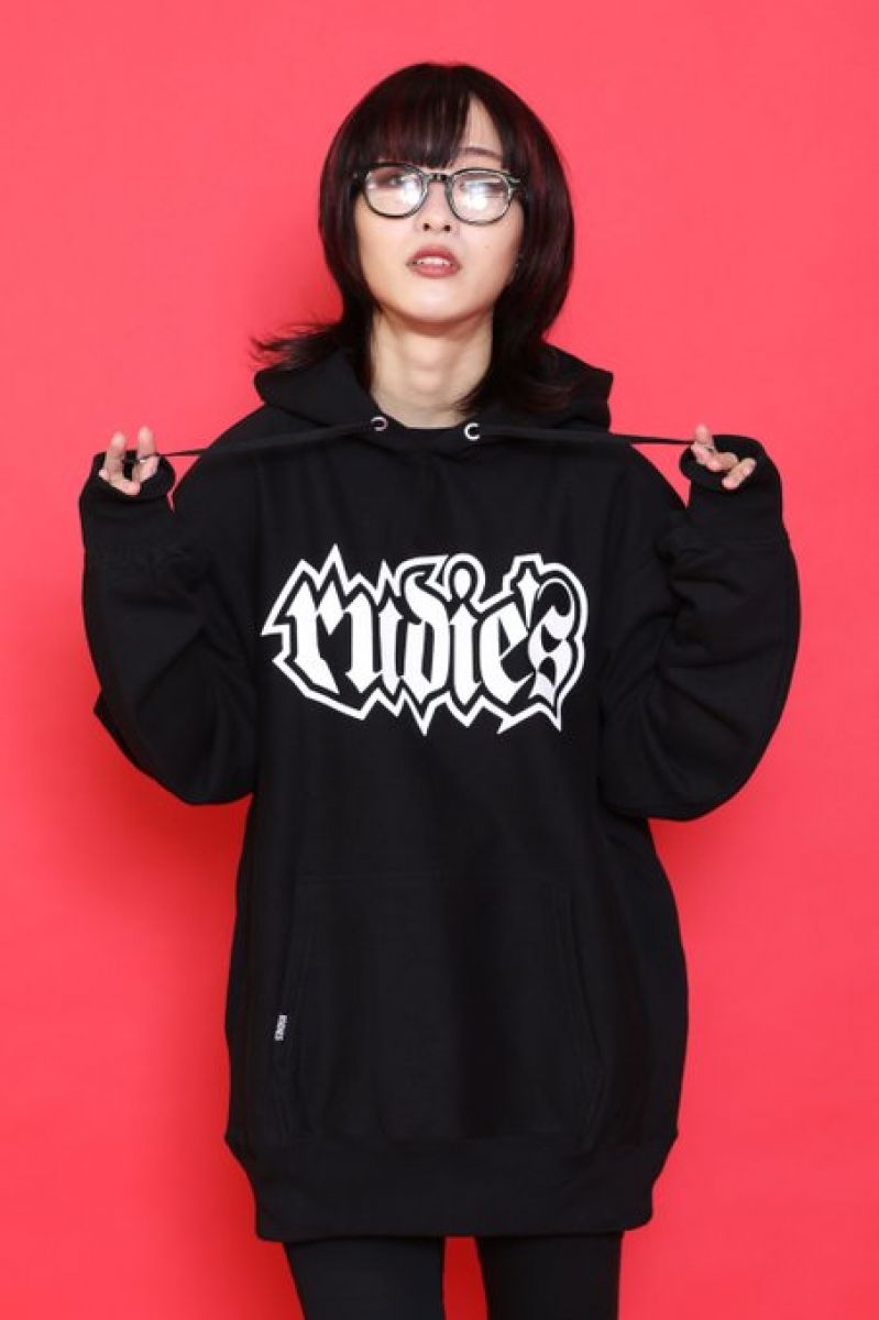 RUDIE'S ([fB[Y) SPARK HOOD SWEAT BLACK