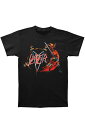 楽天GEKIROCK CLOTHINGSLAYER No Mercy-Black T-shirt