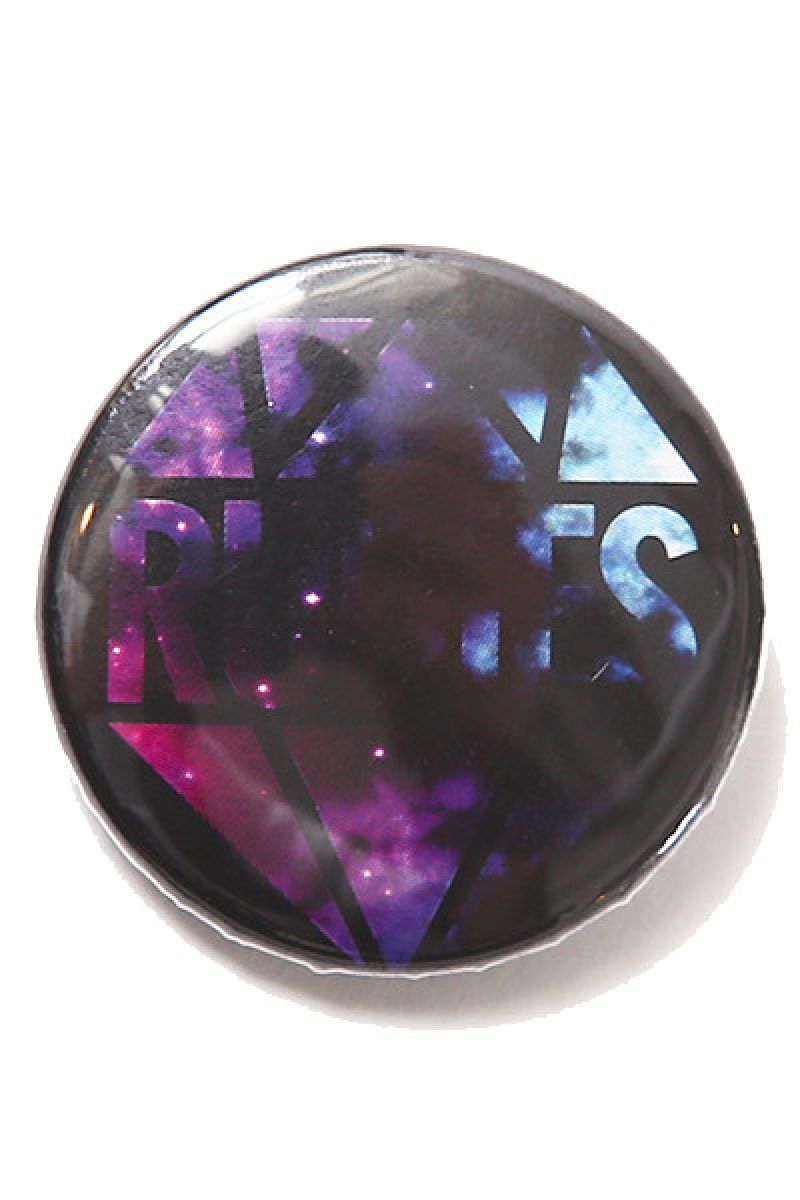 RUDIE'S (롼ǥ) CAN BADGE BRILLIANT GALAXY BLACK