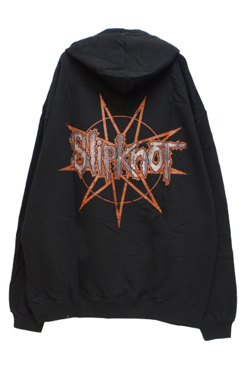 SLIPKNOT Gray Chapter Skeleton Hooded Sweatshirt