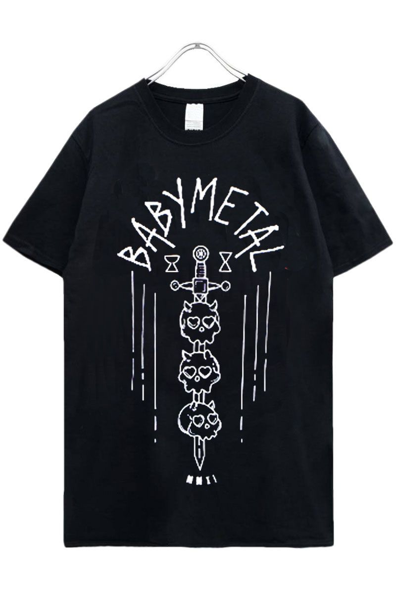 BABYMETAL Unisex Tee: Skull Sword