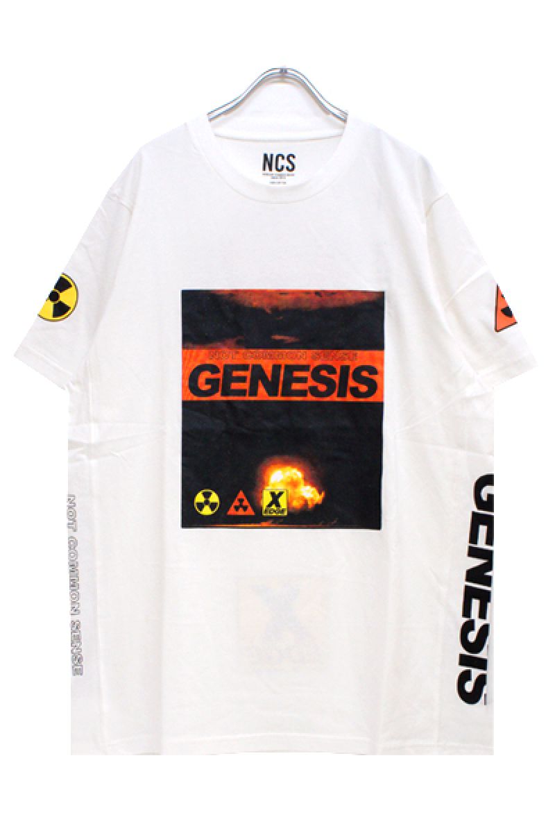 NOT COMMON SENSE GENESIS SEAM TEE WHITE