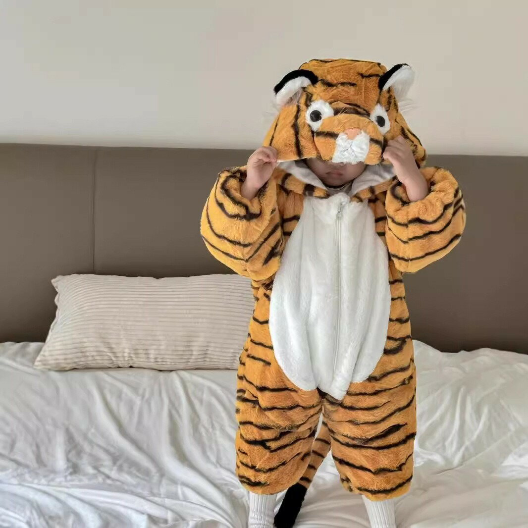 送料無料 着ぐるみ ロンパース カバーオール ベビー服 ベビーウェア コスプレ衣装 かわいい 男の子 女の子 もこもこ あったか 寝袋 子供 冬服 ベビーウェア コスプレ衣装 出産祝い 文化祭 学園祭 誕生日 プレゼント ハロウィン仮装 パーティ Halloween 演出服