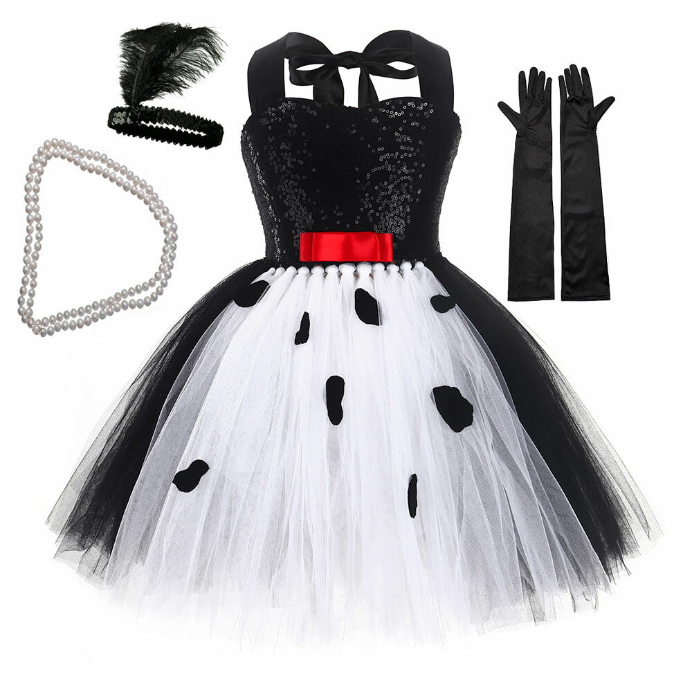 送料無料 ハロウイン 仮装 子供 4点セット コスプレ Halloween 演出服 小悪魔 ハロウインクロース 女の子 子供用 キッズ ハロウィーン パーティ 変装 チュチュ コスチューム